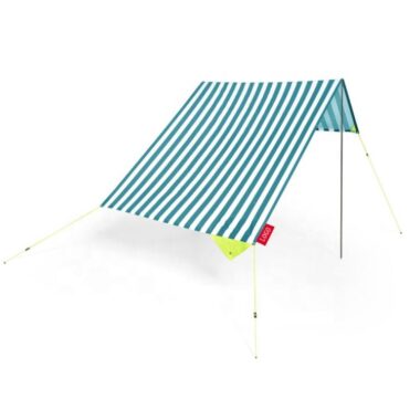 Outdoor Glamping Beach Tent with Envelope Closure and Sun Shelter Shade