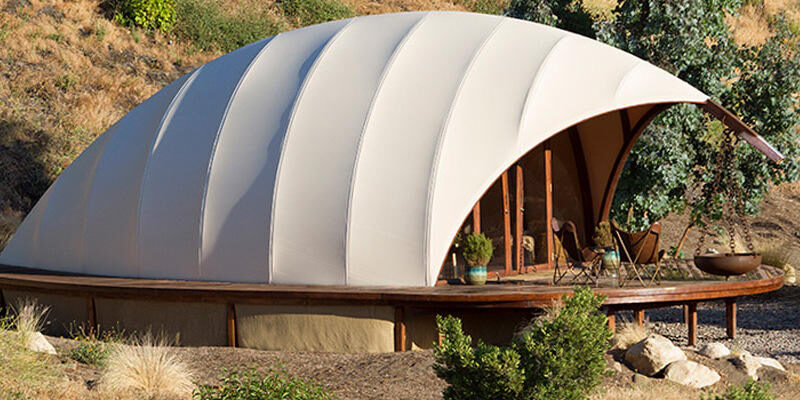 Luxury Eco Resort Hotel Tent with Bathroom for Outdoor Glamping