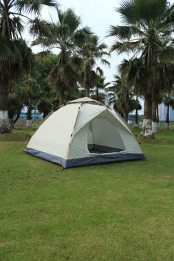 Portable Small Camping Tent – Waterproof Automatic Setup with Fiberglass Poles
