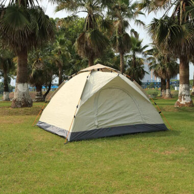 Portable Small Camping Tent – Waterproof Automatic Setup with Fiberglass Poles