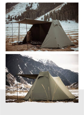 Family Camping Garden Tent – Automatic Waterproof and Windproof Tent for Hiking and Mountaineering