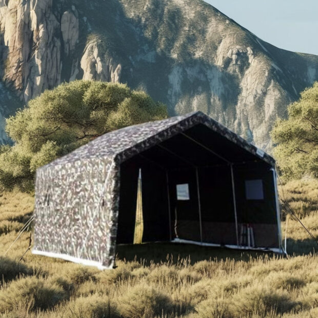 Military Tents | Portable Folding Wall Tent for 8-20 Persons