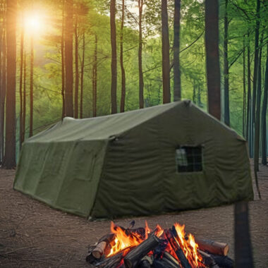 Military Tents | Portable Folding Wall Tent for 8-20 Persons