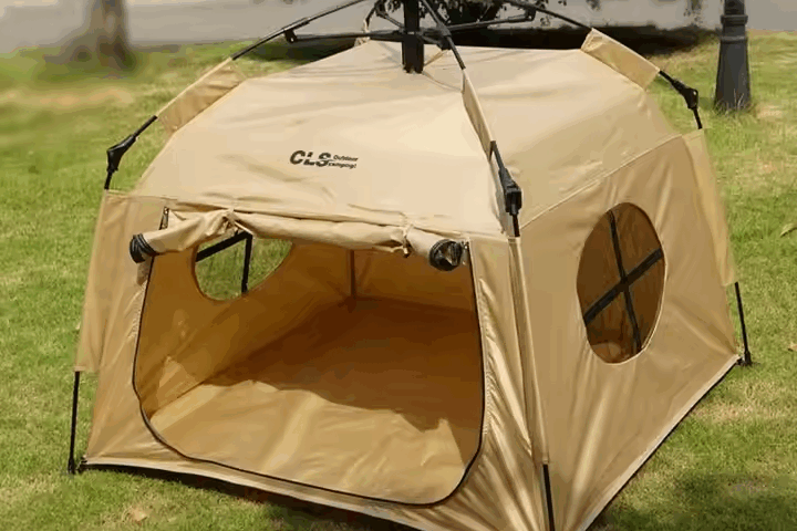 Portable Original Pet Cot Camping Tent Weather Shelter & Shade for Outdoor Adventures (5) Original Pet Cot Camping Tent – Elevated Dog Bed, Outdoor Pet Shelter