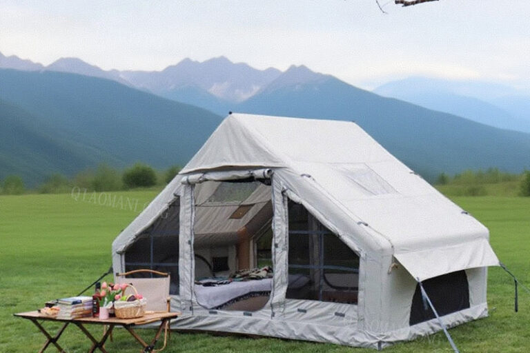 Portable Outdoor Inflatable Tent for 2-4 People Waterproof Four-Season Family Camping Tent (3) Portable Outdoor Inflatable Tent for 2-4 People | Waterproof Four-Season Family Tent
