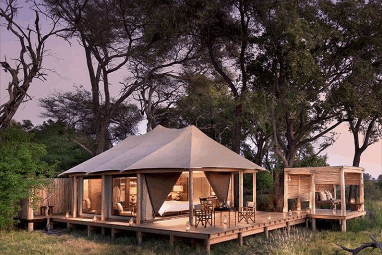 Prefab Houses Glamping Tents Luxury Tent Hotel Resort with Living Room, Bedroom, and Bathroom (5) Luxury Glamping Tent with Bedroom, Living Room, and Bathroom for Resorts