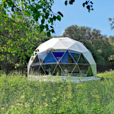 Luxury Timber Safari Tent with Steel Frame for Resorts