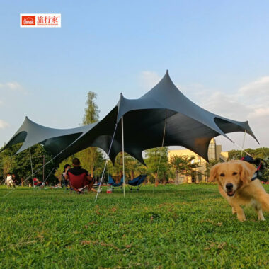 Large Beach Tent Sunshade for 60-80 People, Customizable for Events and Weddings