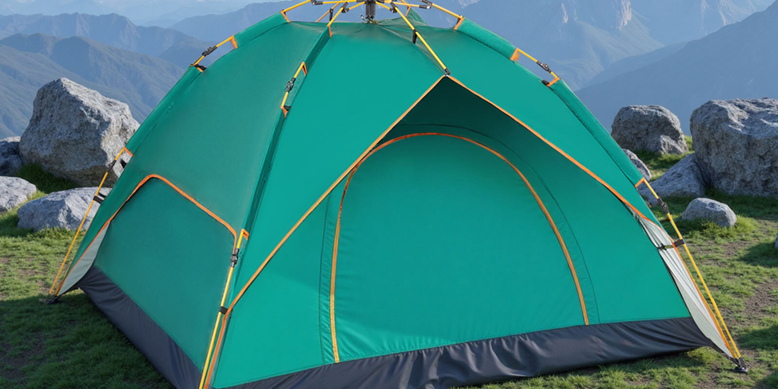 2-Person Waterproof Automatic Camping Tent for Fast Outdoor Setup